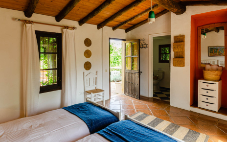 Bedroom accessed from main terrace